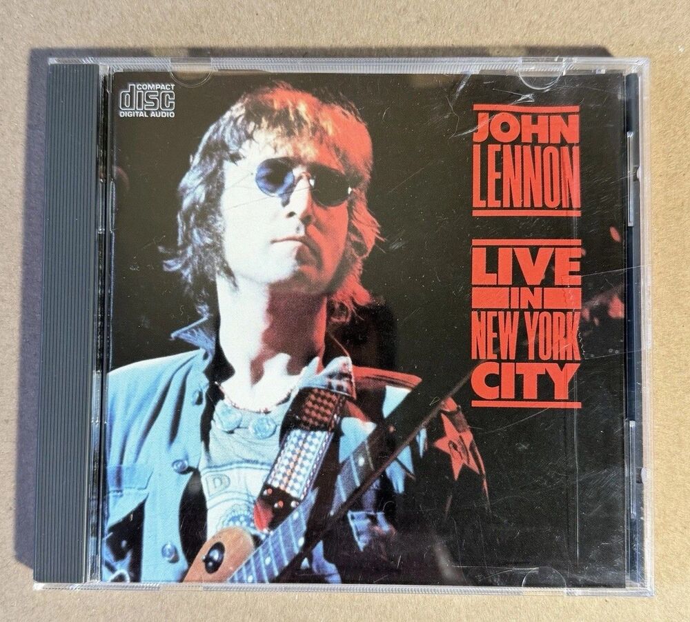 John Lennon - Live In New York City - CD - VG+ - Tested
